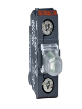 White lamp housing B ZALVB1 24VAC/DC